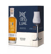 Grappa Diciotto Lune cl 50 con due bicchieri